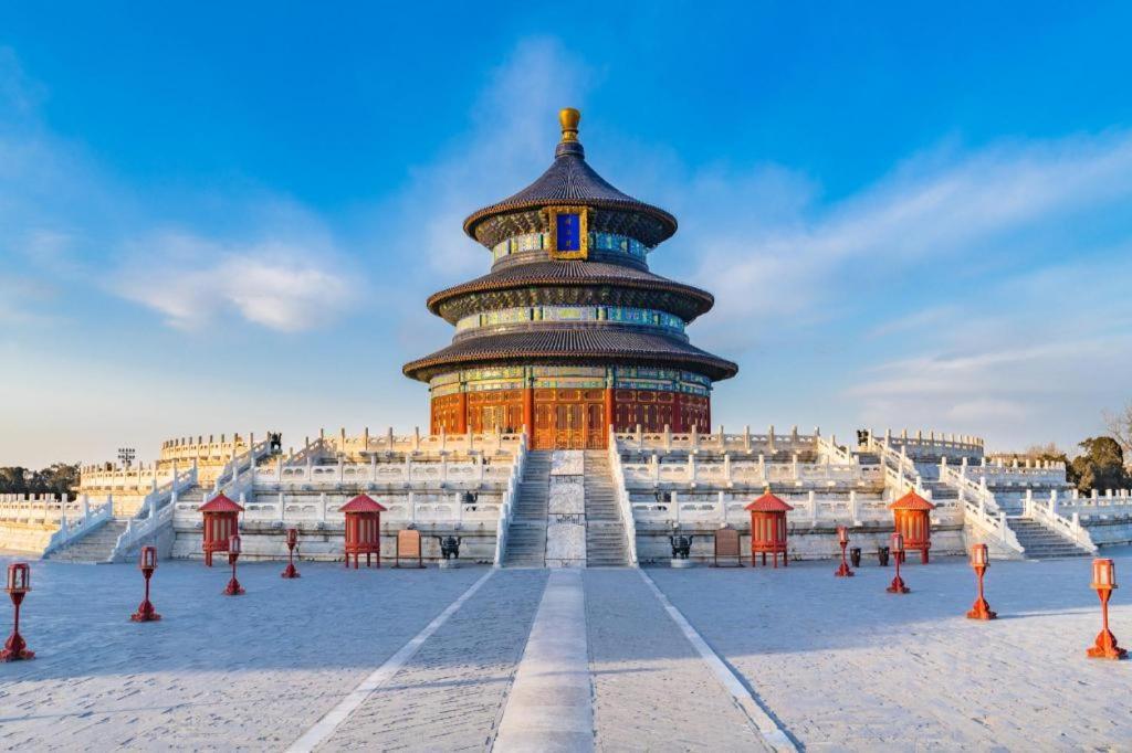 Yitingzhenshe Hotel Beijing Qianmen Экстерьер фото